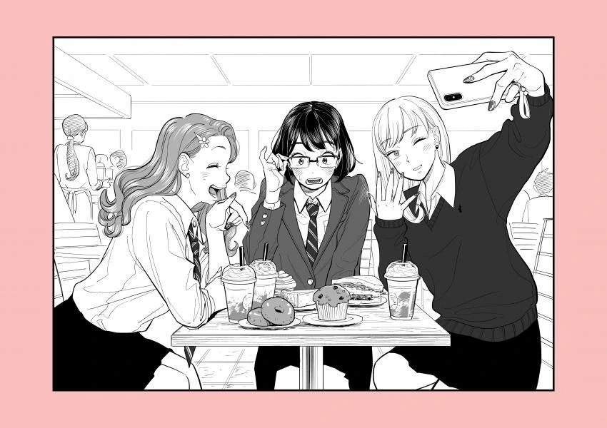갸루들에게 불려간 음침안경.manwha - 이미지 5