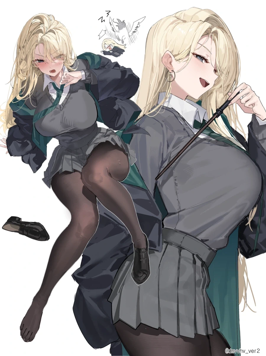 해리포터) 픽시브 랭킹에 올라온 카리나 말포이짤.jpg