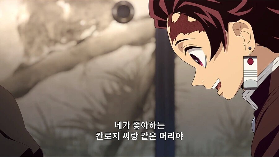 귀멸) 귀여운 탄지로 남매 - 이미지 3