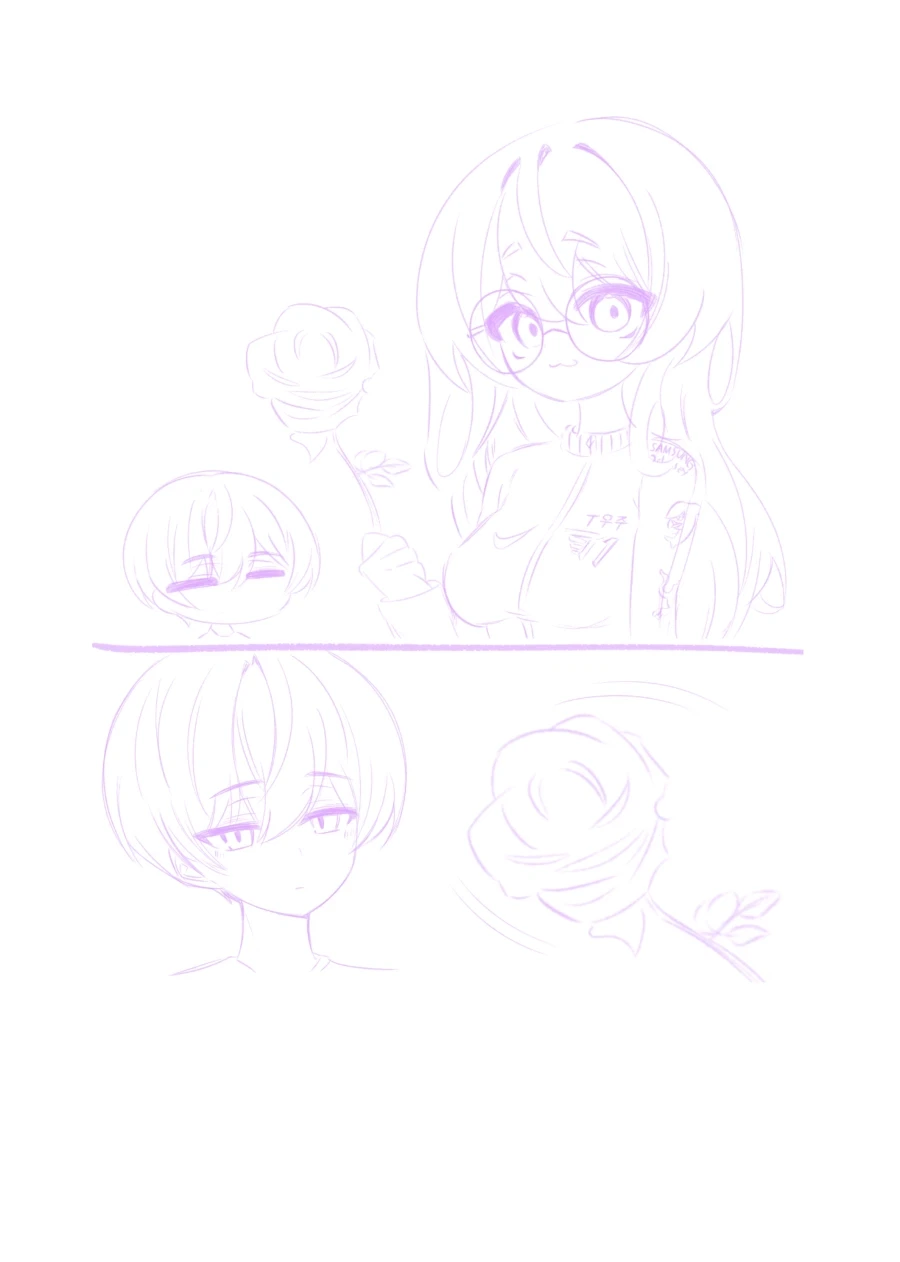 (낙서) 오투작가 소꿉친구 manwha