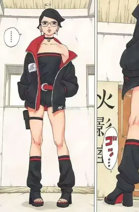 보루토) 호불호 존나 갈리는 우치하사라다 성장모습.manga - 이미지 6