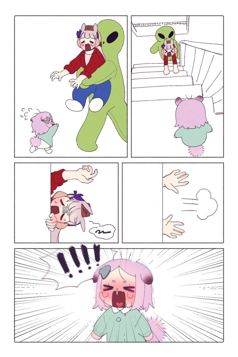 말딸) 고루시가 외계인에게 납치 당하는걸 본 멕퀸 만화.manhwa - 이미지 2