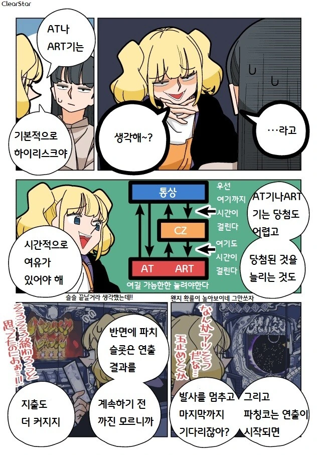 파칭코 아가씨)65화 - 추천하는 모델과 취향의 모델.Manhwa - 이미지 6