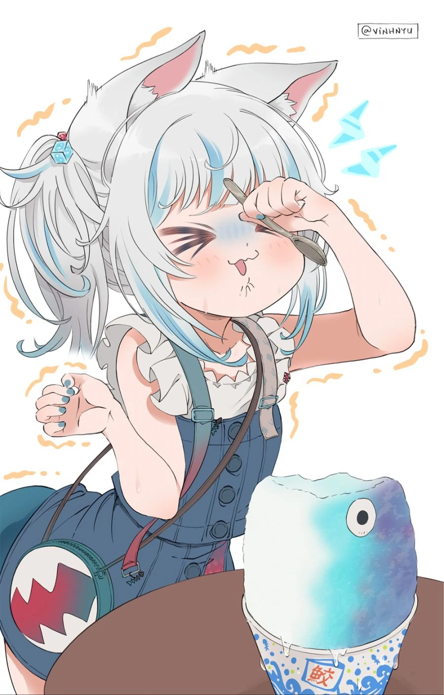 (버튜버)빙수먹는 구라.manga - 이미지 2
