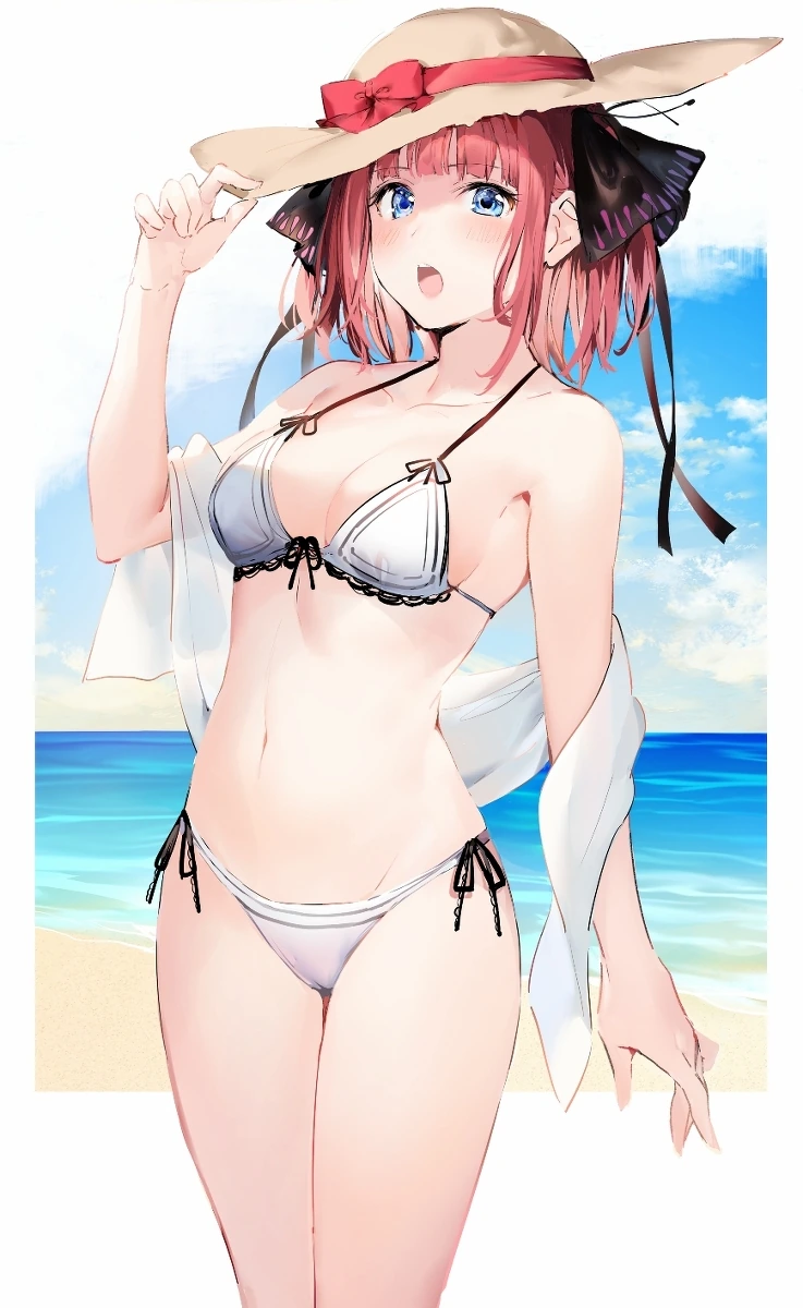 [5등분의 신부]나는 배꼽에 손가락을 넣고 싶다.