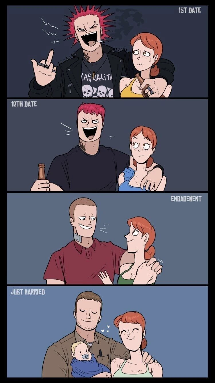 남자가 바뀌는 계기 만화