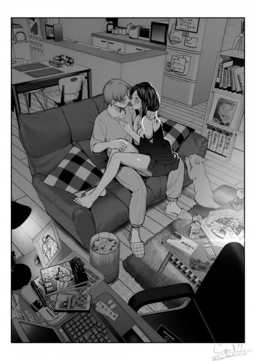 소꿉친구에서 부부가 되는 만화 - 이미지 3