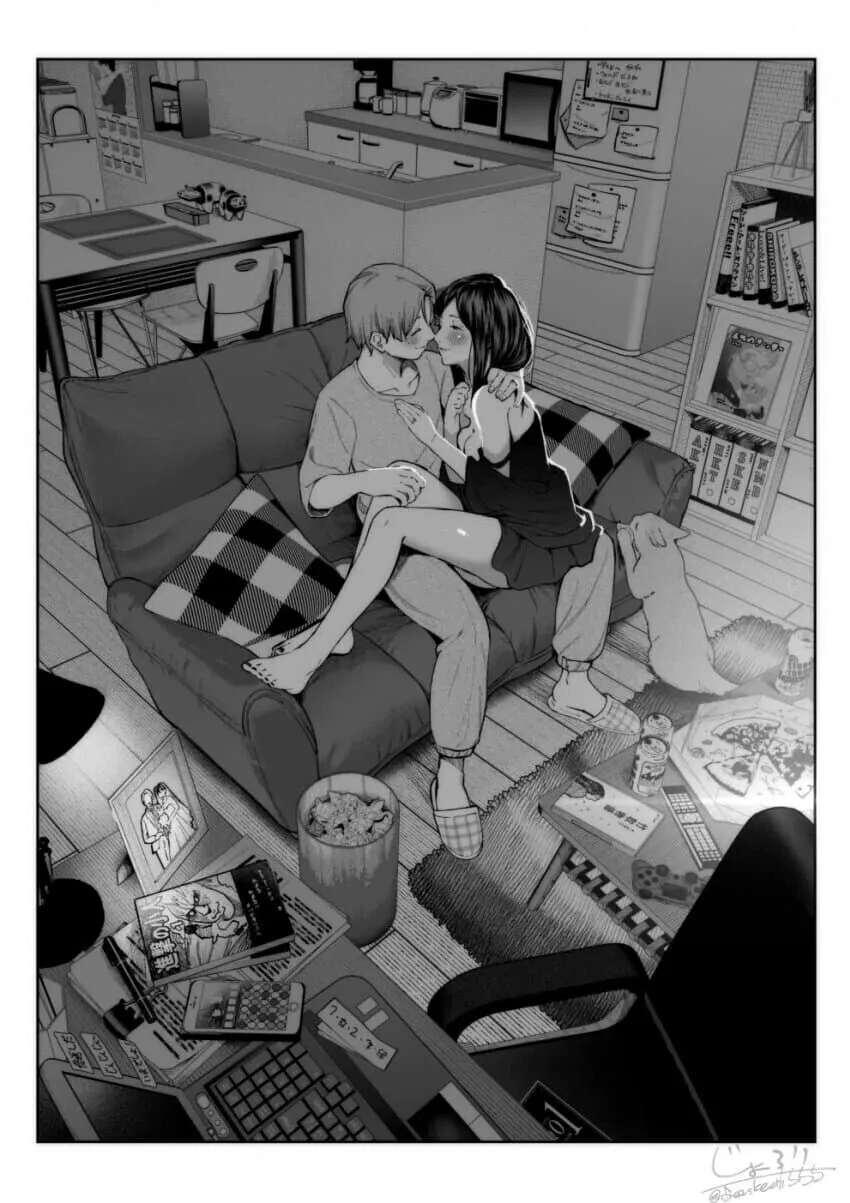 소꿉친구에서 부부가 되는 만화.manhwa - 이미지 3