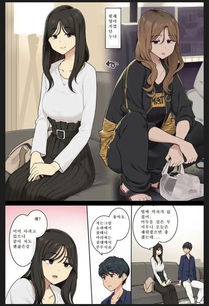 전직 양아치였던 누나 만화
