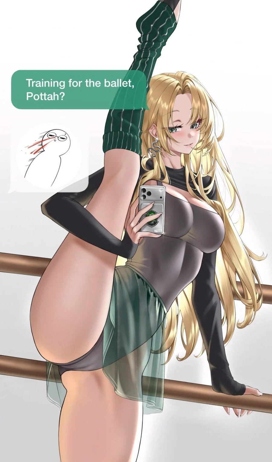 해리포터) 카리나 말포이 : 발레 연습하니, 포터?.jpg
