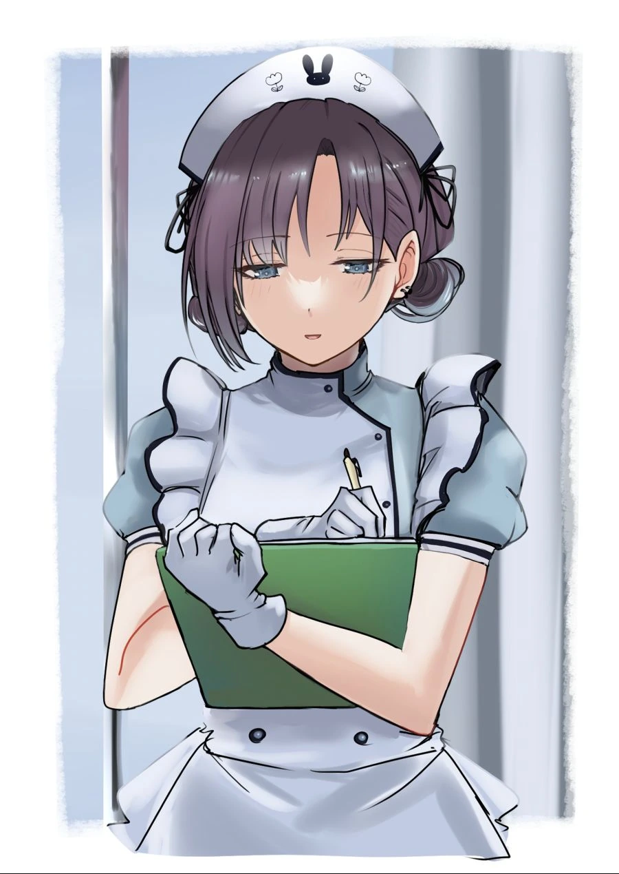 @)열심히 일하는 간호사의 모습.manga