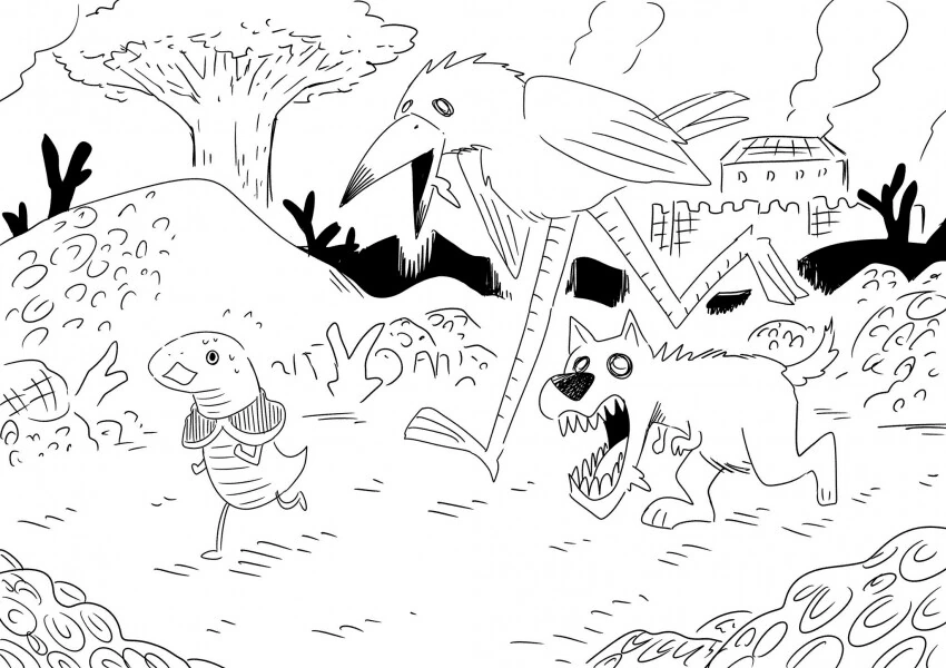 (엘든링)화산관을 나온 조라ㅇㅅ의 모험.manga - 이미지 4