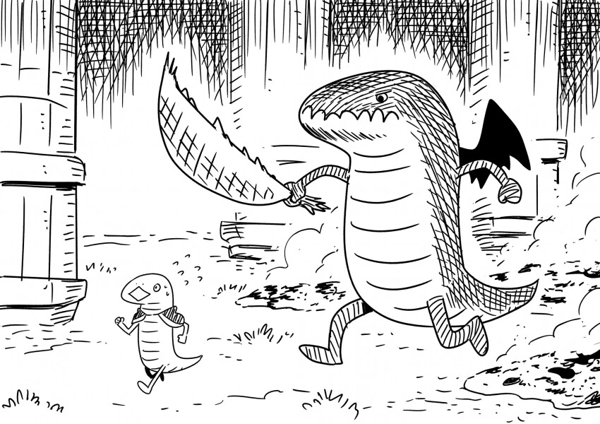(엘든링)화산관을 나온 조라ㅇㅅ의 모험.manga - 이미지 12