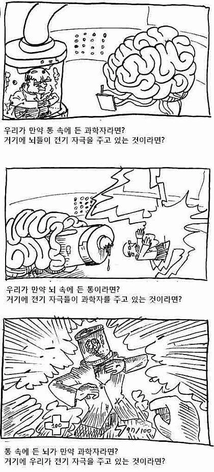 통속의 뇌속의 통속의 뇌 만화 - 이미지 2