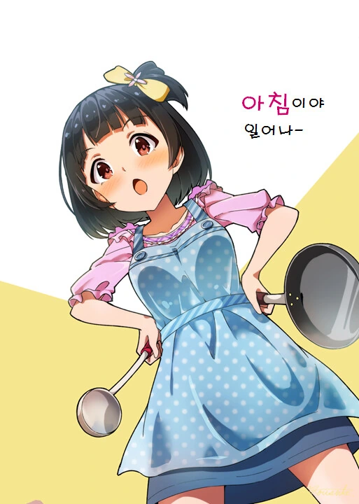 @)사무실내에서 치하야랑 ㄱㅅ사이즈가 같은 아이돌 - 이미지 2