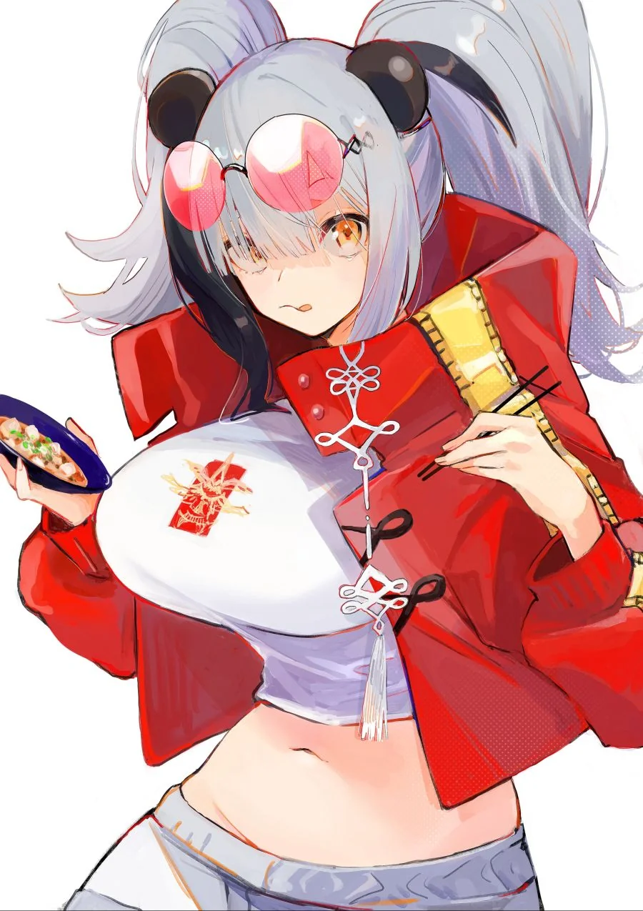 명일방주)마파두부 먹는 찌찌.manga