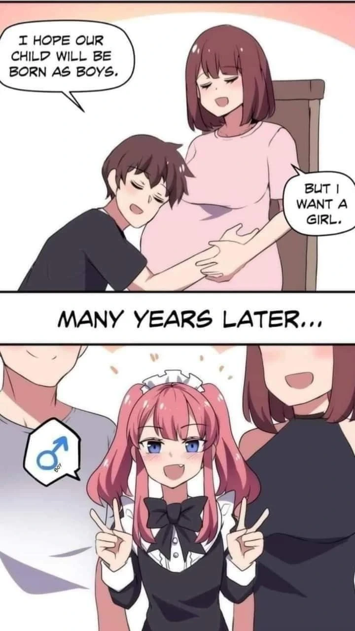 아들을 원하는 아빠와 딸을 원하는 엄마 .manwha