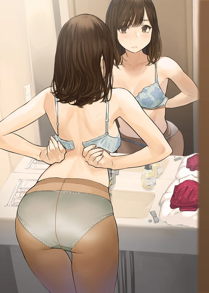 회사 동기쨩이랑 출장가는데 호텔방이 하나밖에 예약이 안되있었다.manga - 이미지 5