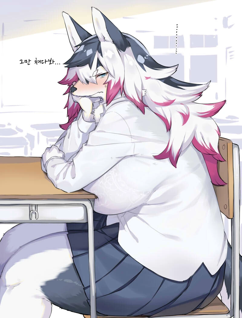 퍼리,ㅇㅎ)_일찐녀 불법 알바로 협박하는..manhwa - 이미지 3