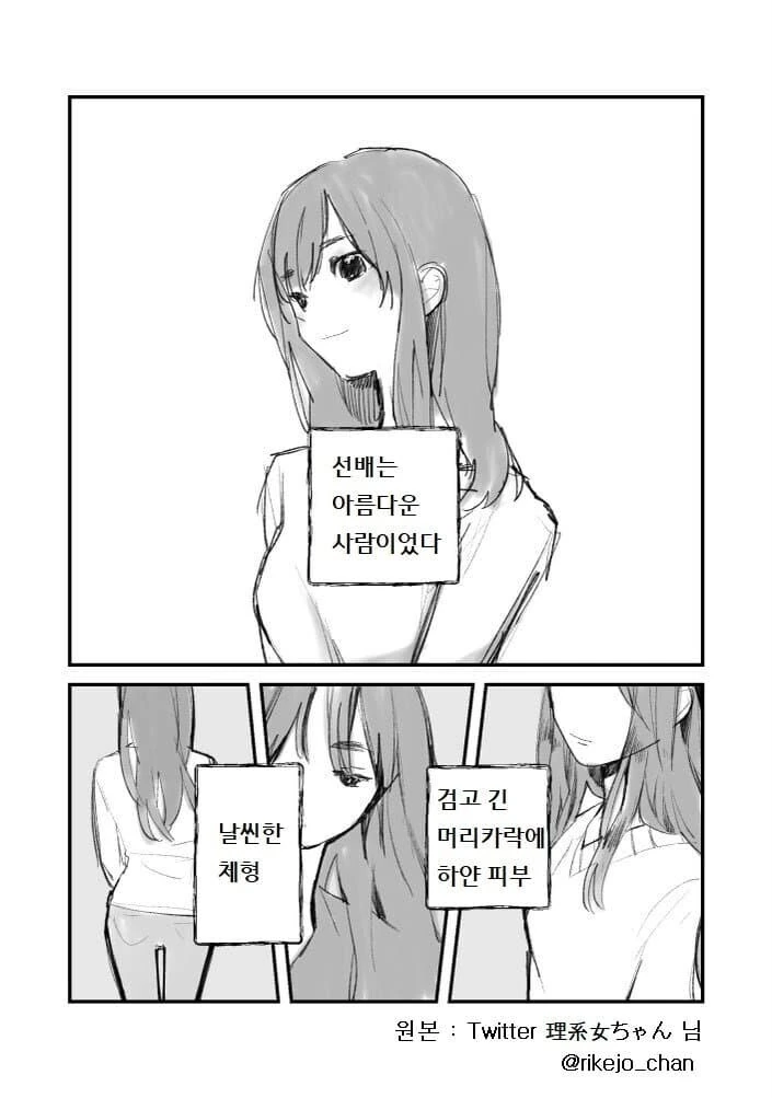 선배는 아름다운 사람이었다.manhwa