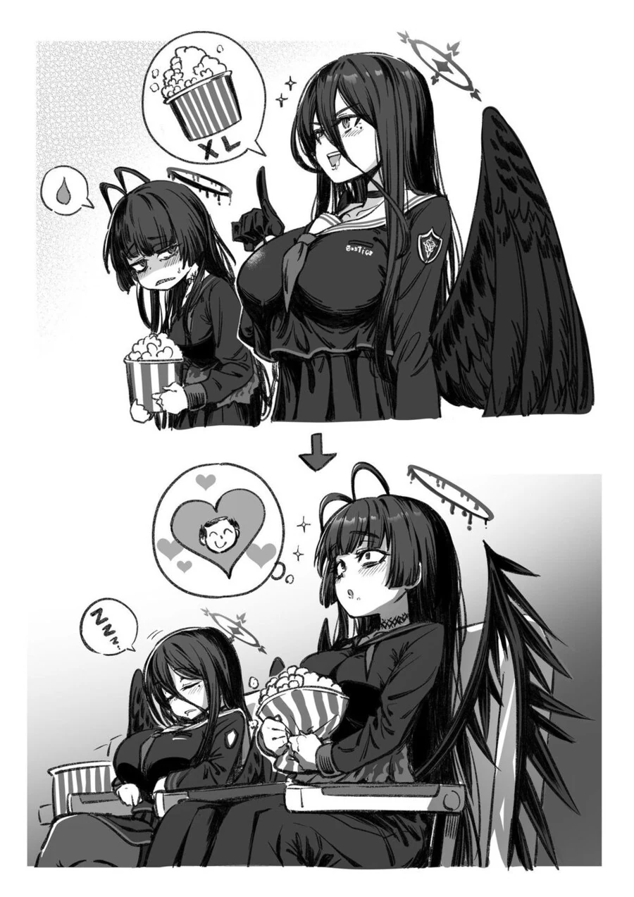 (몰루아카)그저 츠루기가 귀여울뿐인 만화.manga - 이미지 2