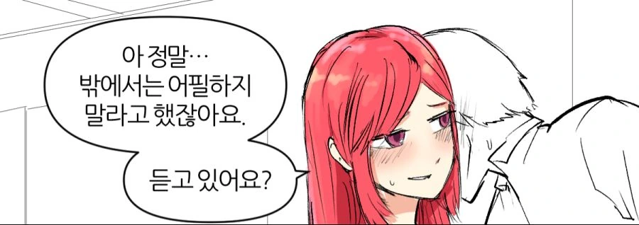 (라오,ㅎㅂ)스엔이 나앤 걱정하는 만화 - 이미지 3