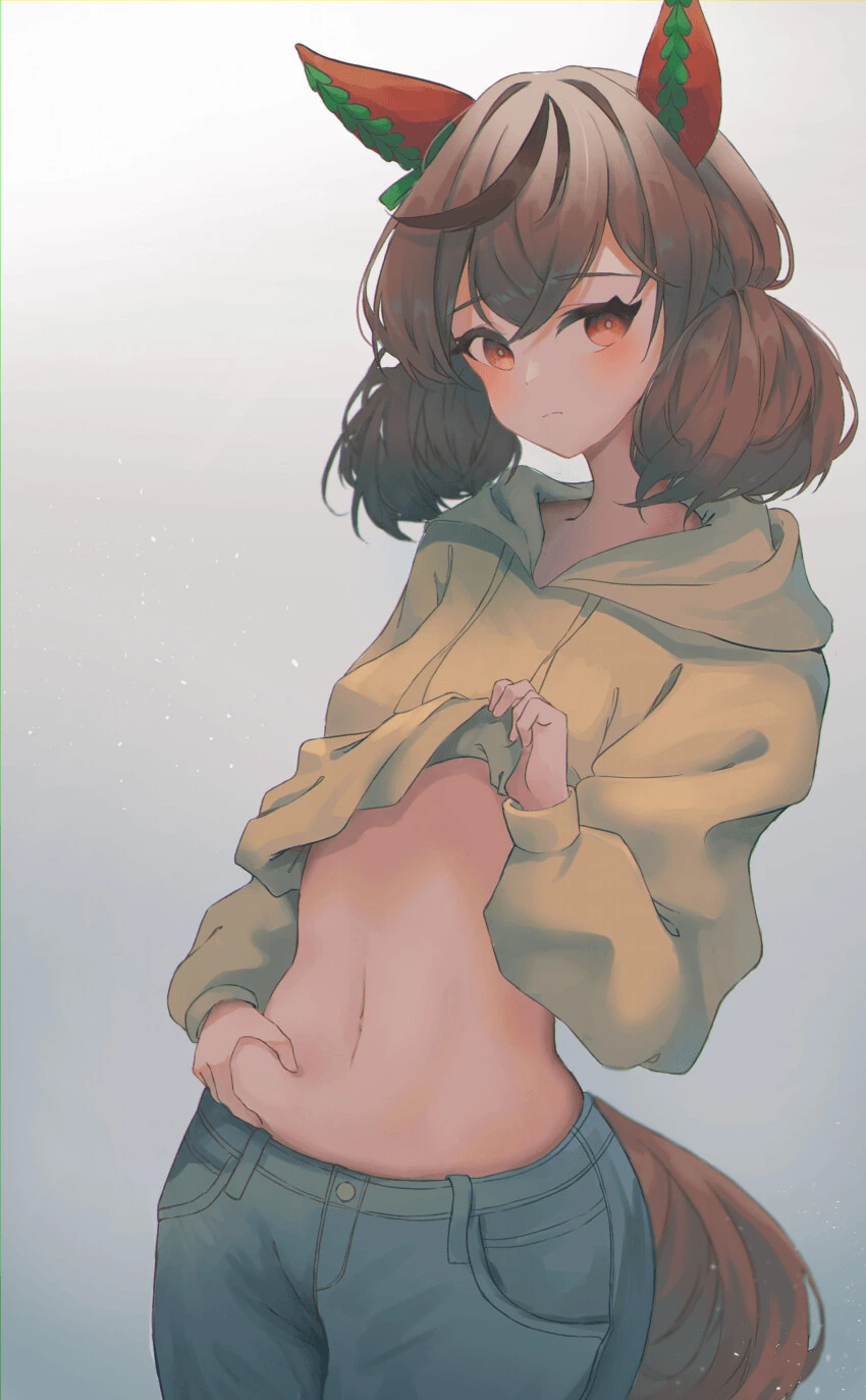 [말딸] 뱃살이 좀 나온 네이처
