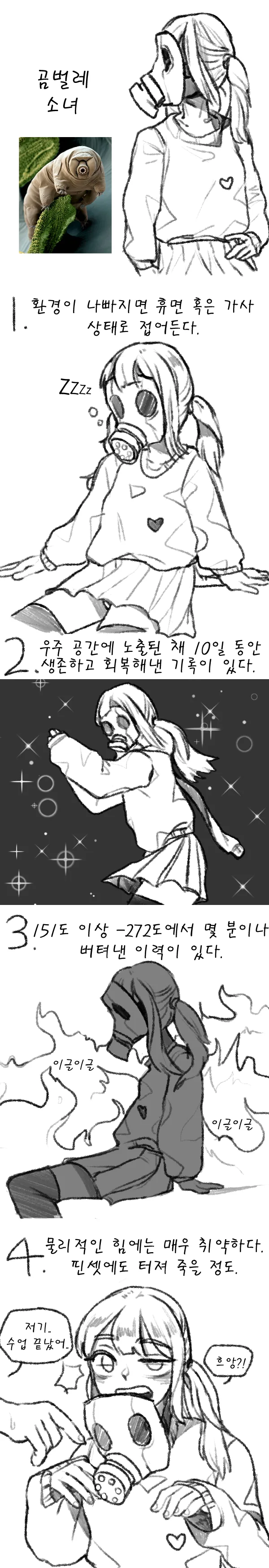 곰벌레 소녀.Manhwa