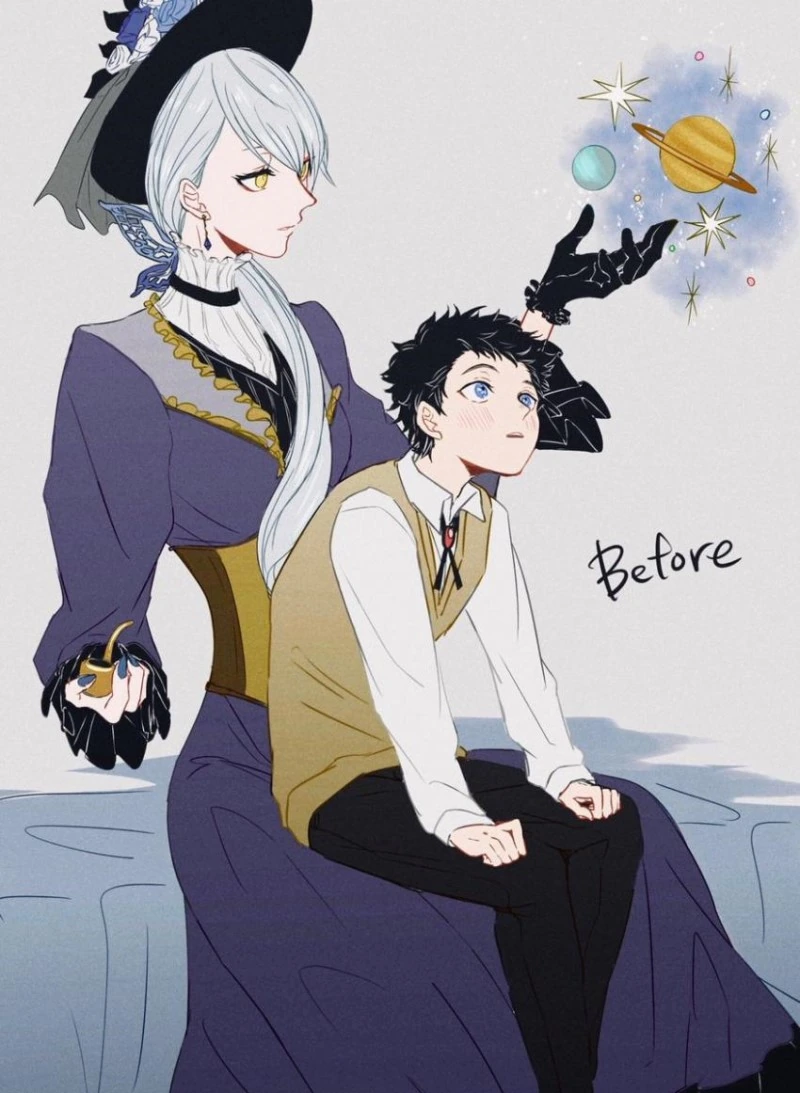 마녀가 키잡하는 만화.manhwa