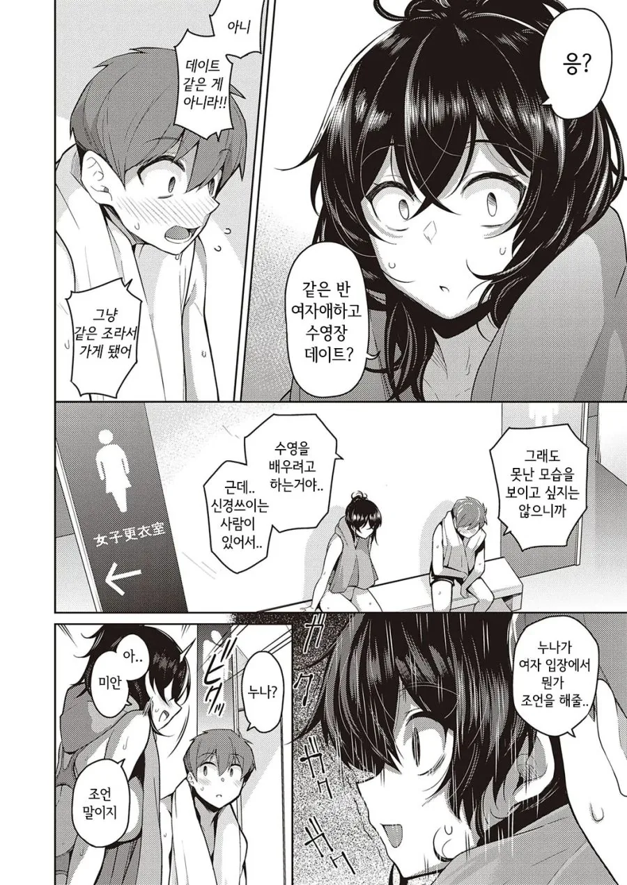 물에 대한 공포가 있는 동생 만화 - 이미지 6