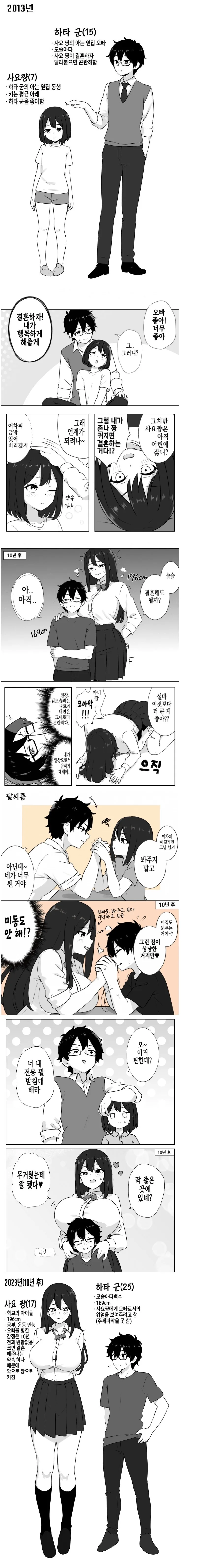 크면 오빠랑 결혼하겠다는 여자아이.manhwa