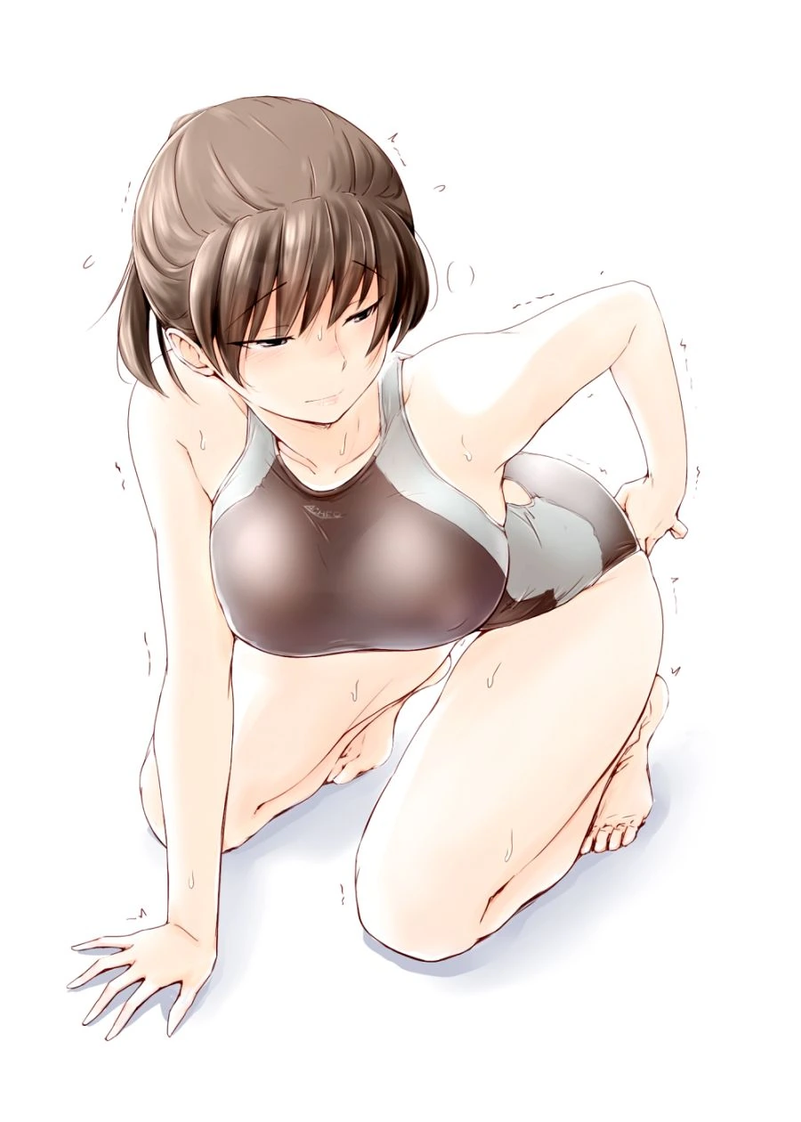수영복 중에 최고는 경영 수영복입니다.manga