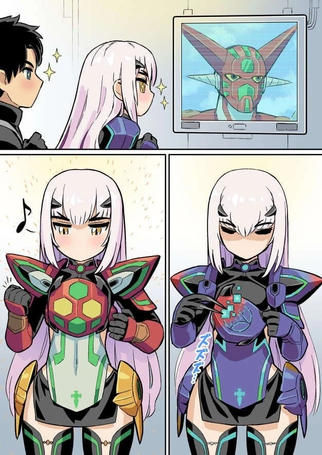 Fgo)ㄹㄹ에게 이상한거 주입하는 만화