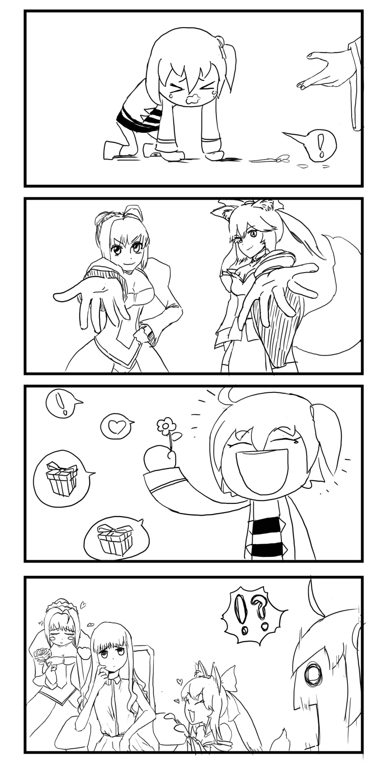 FGO) 키요히메랑 백합하는 만화 - 이미지 3
