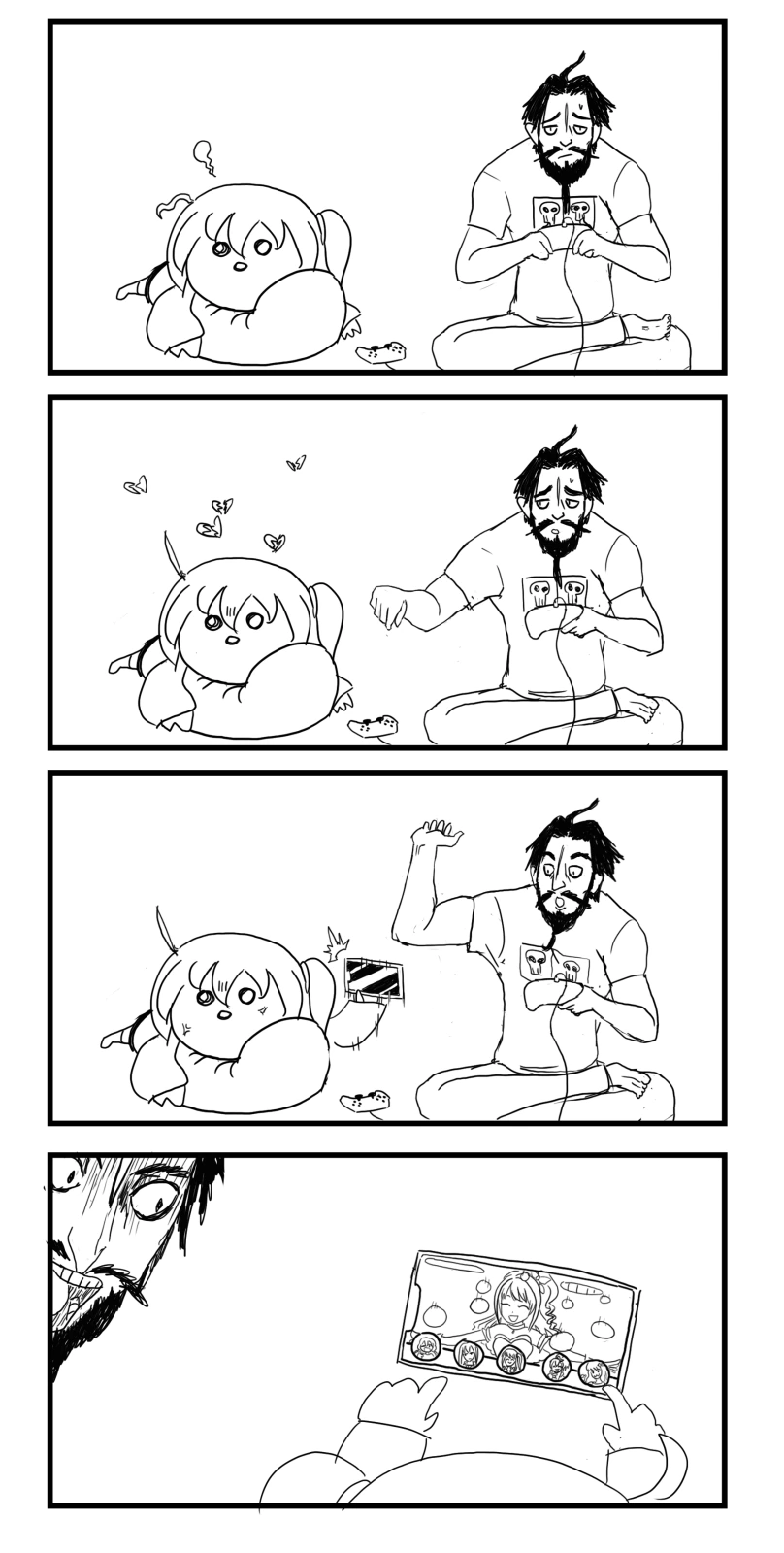 FGO) 키요히메랑 백합하는 만화 - 이미지 5