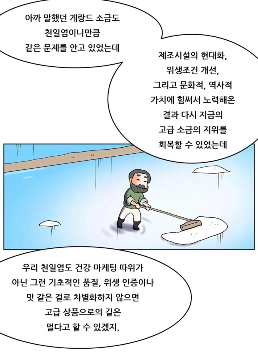 천일염의 우수성 만화 - 이미지 8