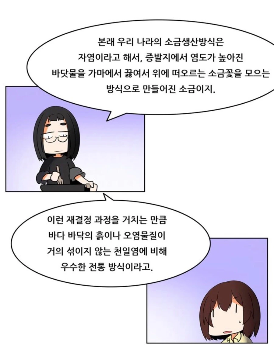 천일염의 우수성 만화 - 이미지 10