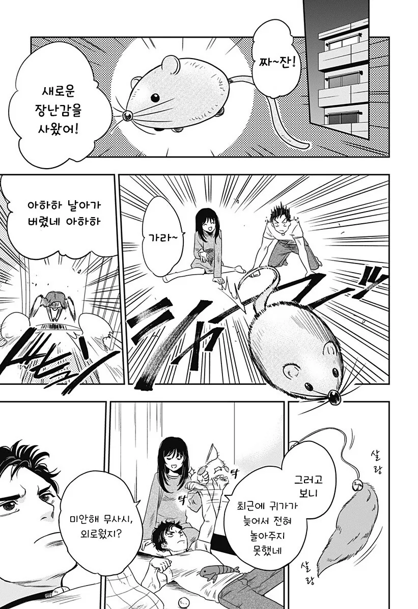 인간이 된 고양이랑 동거하는 만화 - 이미지 20