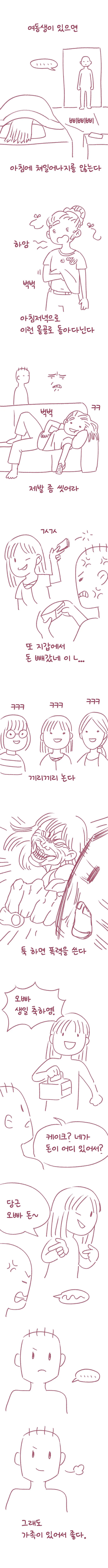 누나와 여동생의 차이 .manhwa - 이미지 2
