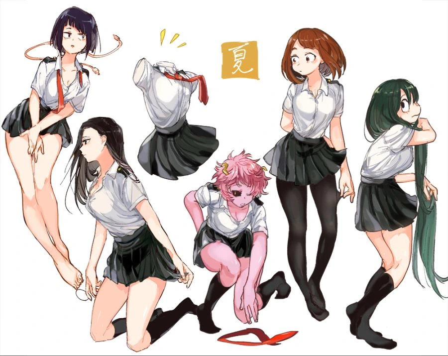 교복 여고생 짤들.manga