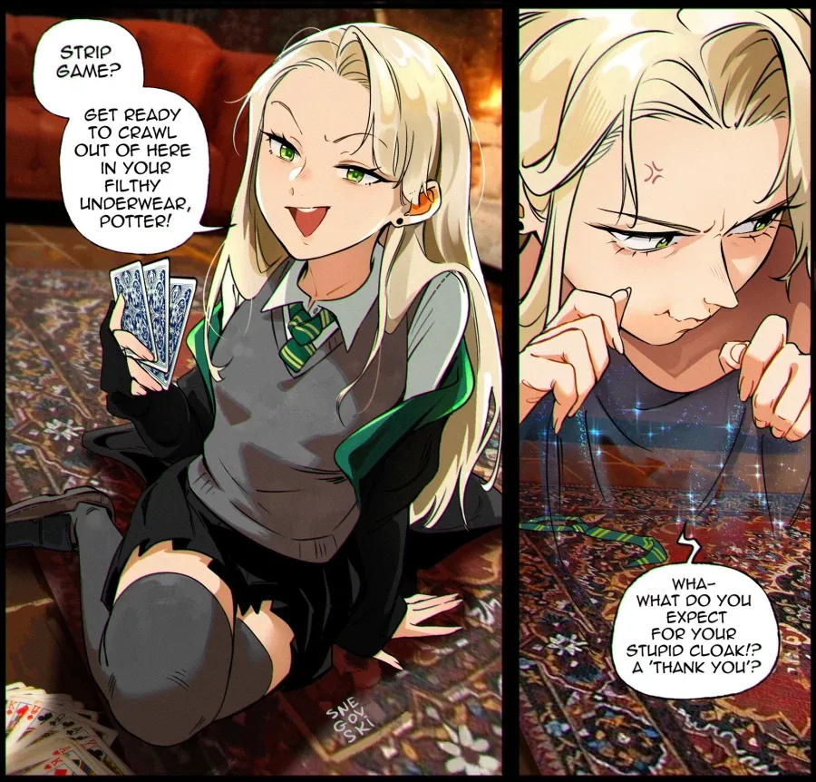 해리포터) 옷벗기 게임하는 말포이.jpg
