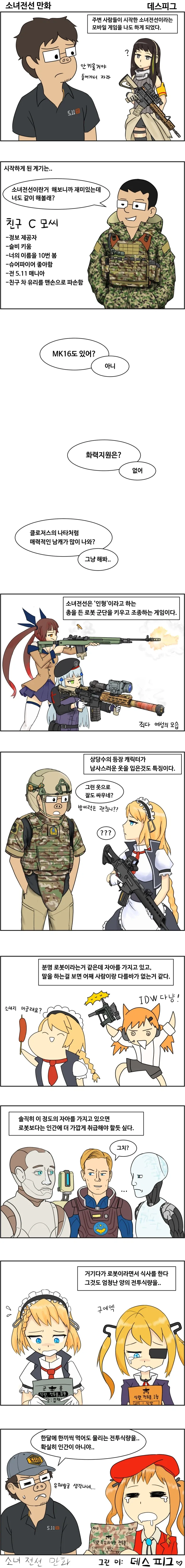 소녀전선 시작하는.manga
