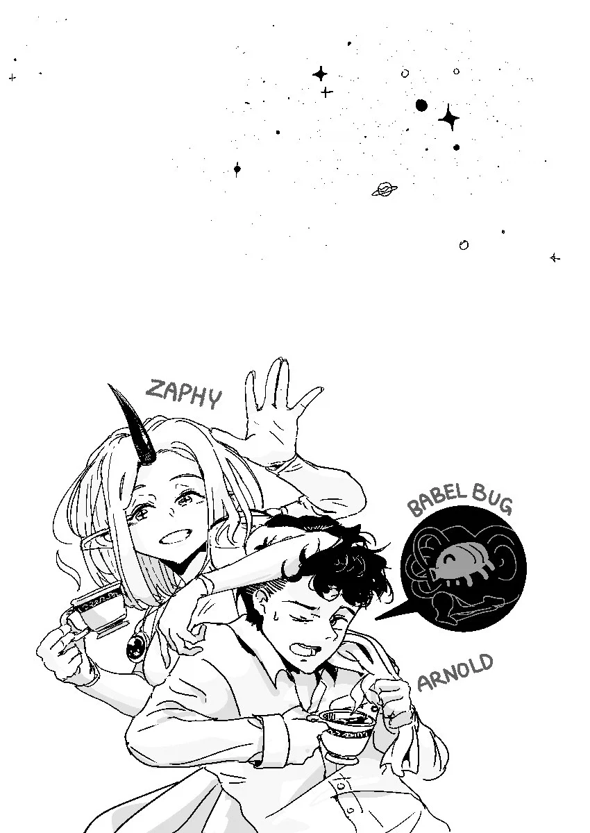 우주에서 외계인 변역기 사용해보는 comic - 이미지 3