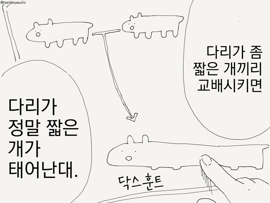 사람이 가축을 개량 해온 역사. manga - 이미지 2