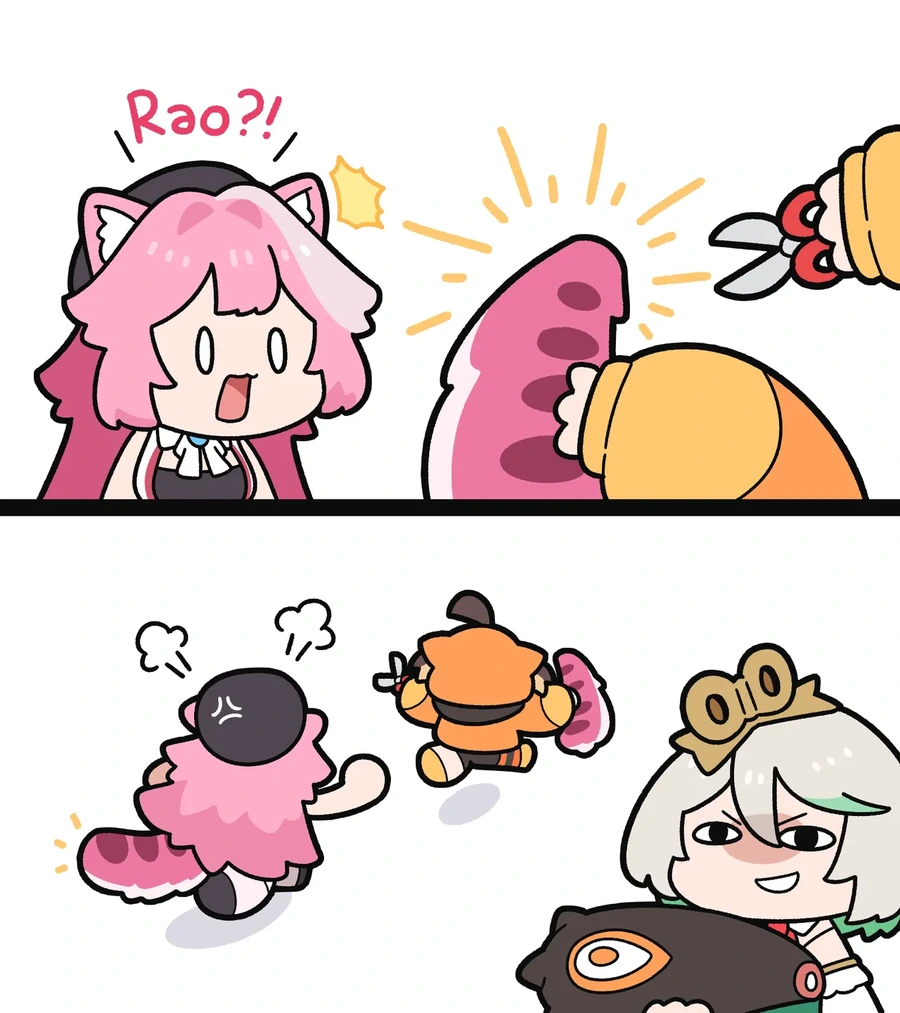 버튜버)키류 코코의 의지를 잇는 지지.comic