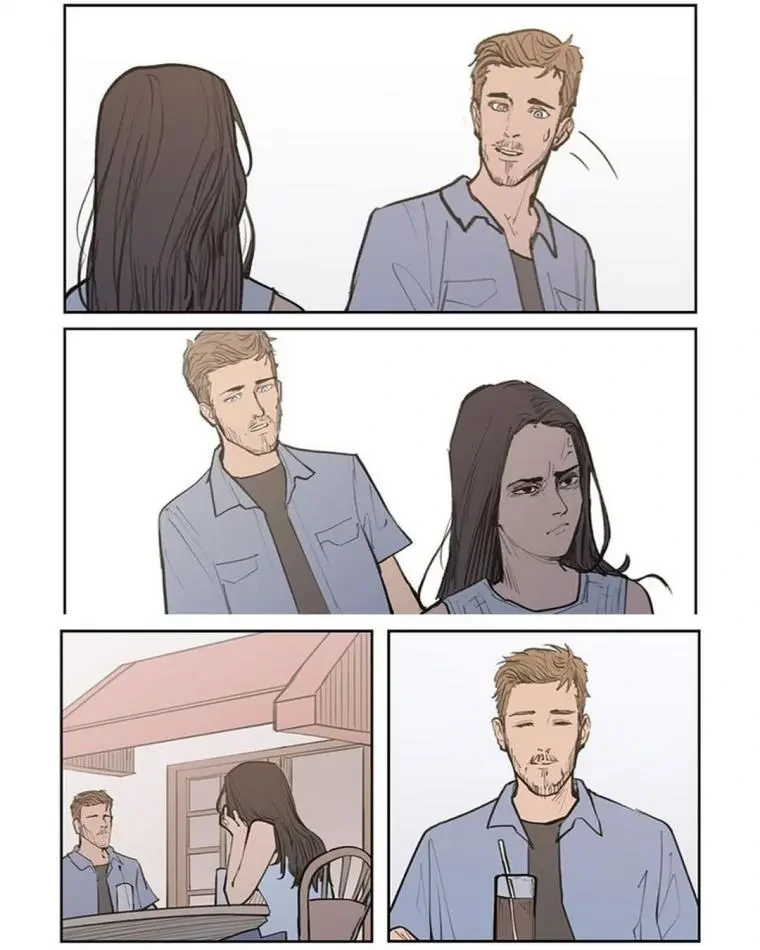 길 가다가 다른 여자 쳐다보는 남친 만화.manga - 이미지 2