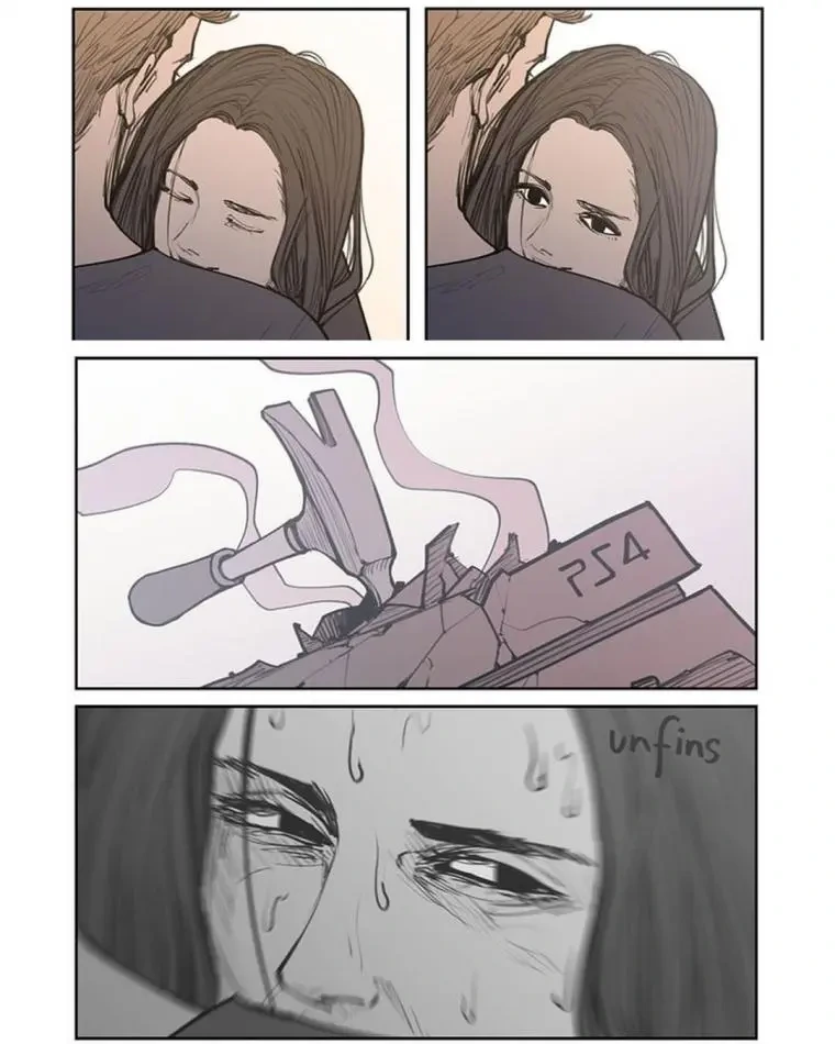 길 가다가 다른 여자 쳐다보는 남친 만화.manga - 이미지 7