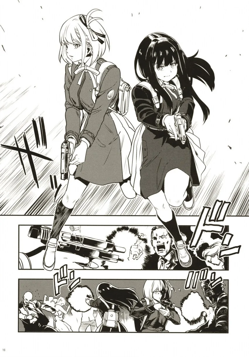 존 윅 vs 리코리스 리코일.manhwa - 이미지 13
