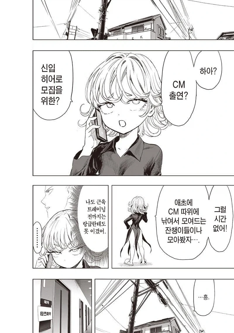 원펀맨) 타츠마키가 기억하는 사이타마
