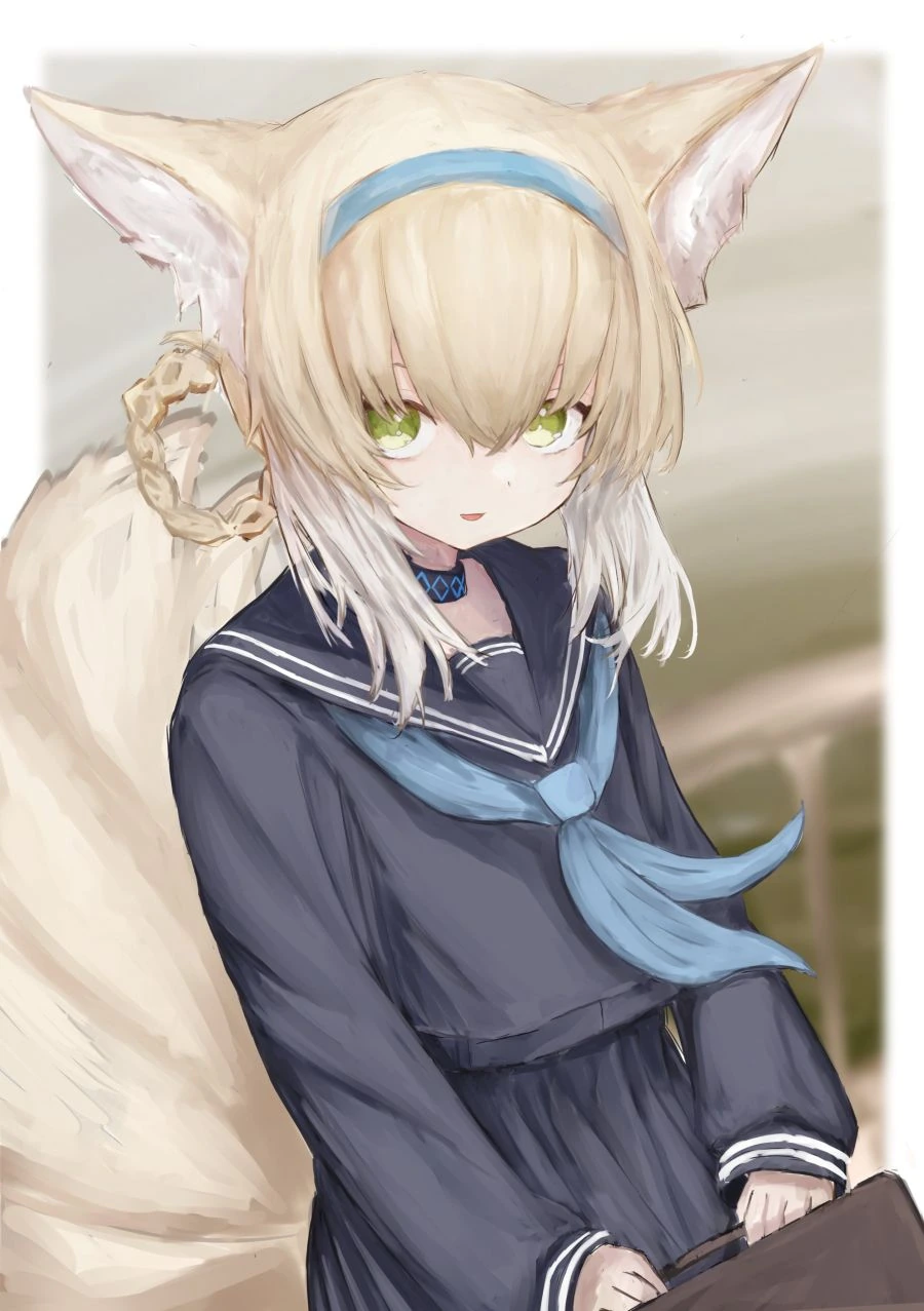 명일방주)옷 갈아입고 온 오퍼레이터.manga